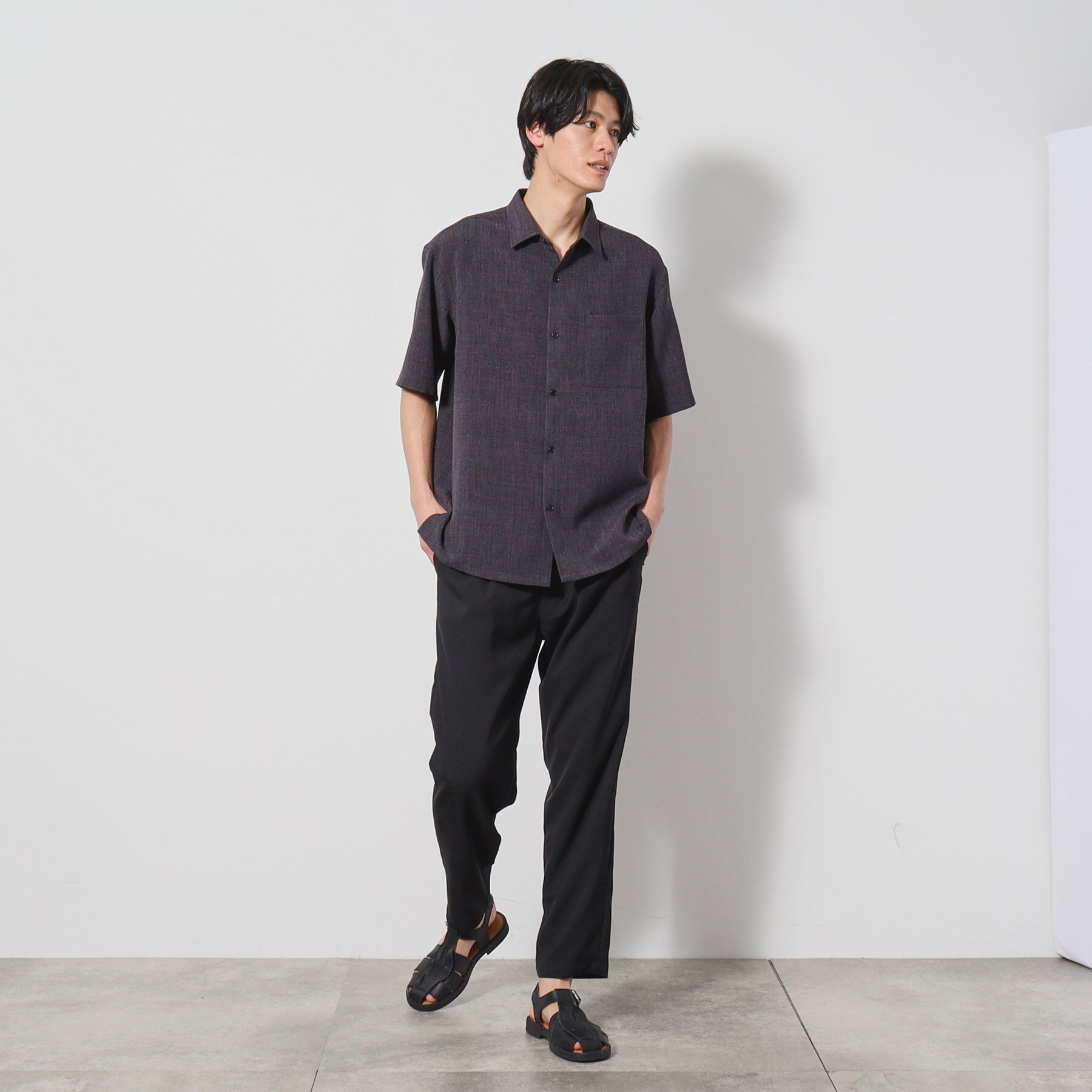 THE SHOP TK「ドライポリ イージーパンツ セットアップ可/吸水速乾/軽量/ベルト要らず」|その他|
