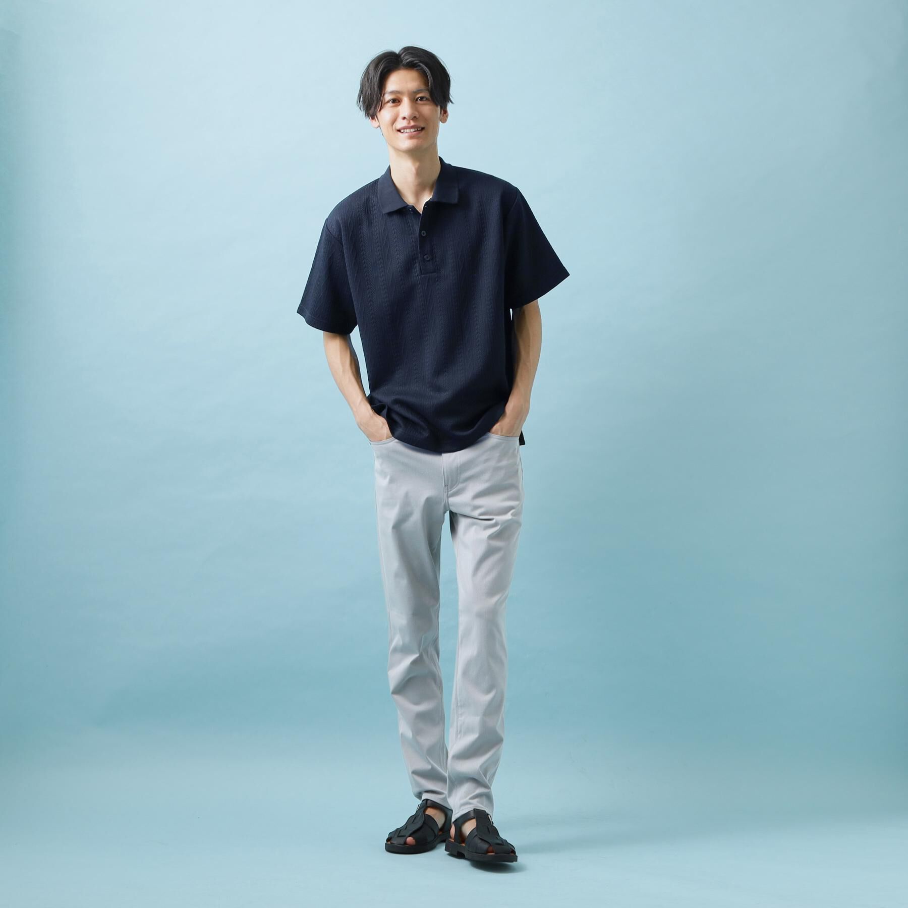 THE SHOP TK「プレミアムスキニーパンツ COOL 360&deg;ストレッチ／接触冷感/洗濯機OK」|その他|