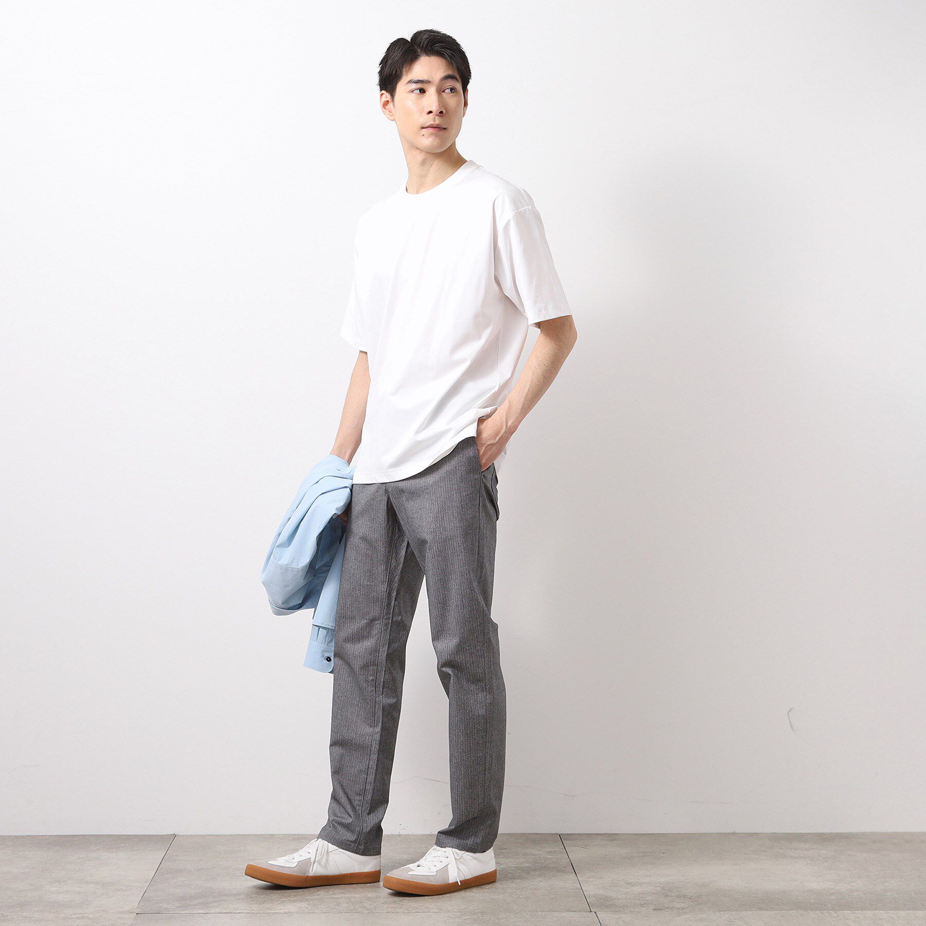THE SHOP TK「【ひんやり快適ビジネス兼用パンツ】7DAYSパンツ COOL 接触冷感/ストレッチ/ON・OFF兼用」|その他|