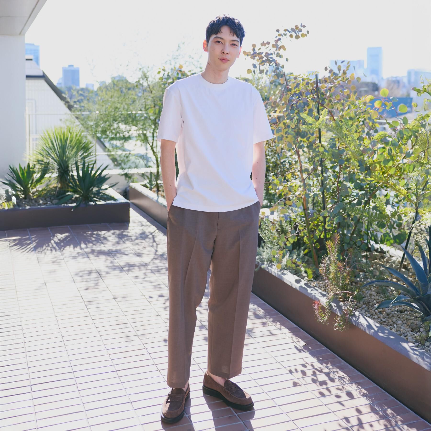 THE SHOP TK「【涼しい・透けにくい・乾きやすい 夏に欲しい機能、全部入り。】BO-NO TEE/ボーノTシャツ　洗」|Tシャツ・カットソー|
