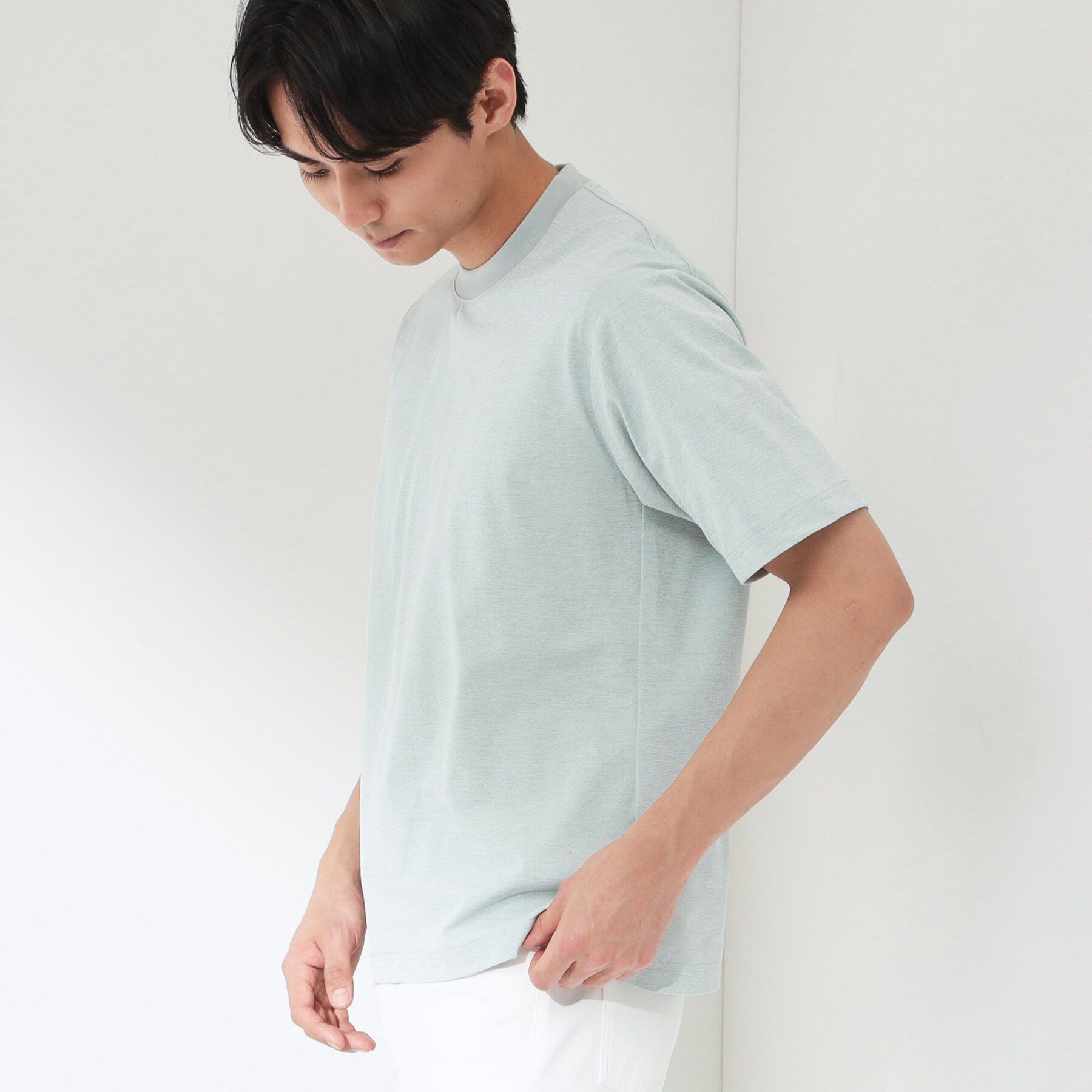 THE SHOP TK「【涼しい・透けにくい・乾きやすい 夏に欲しい機能、全部入り。】BO-NO TEE/ボーノTシャツ　洗」|Tシャツ・カットソー|