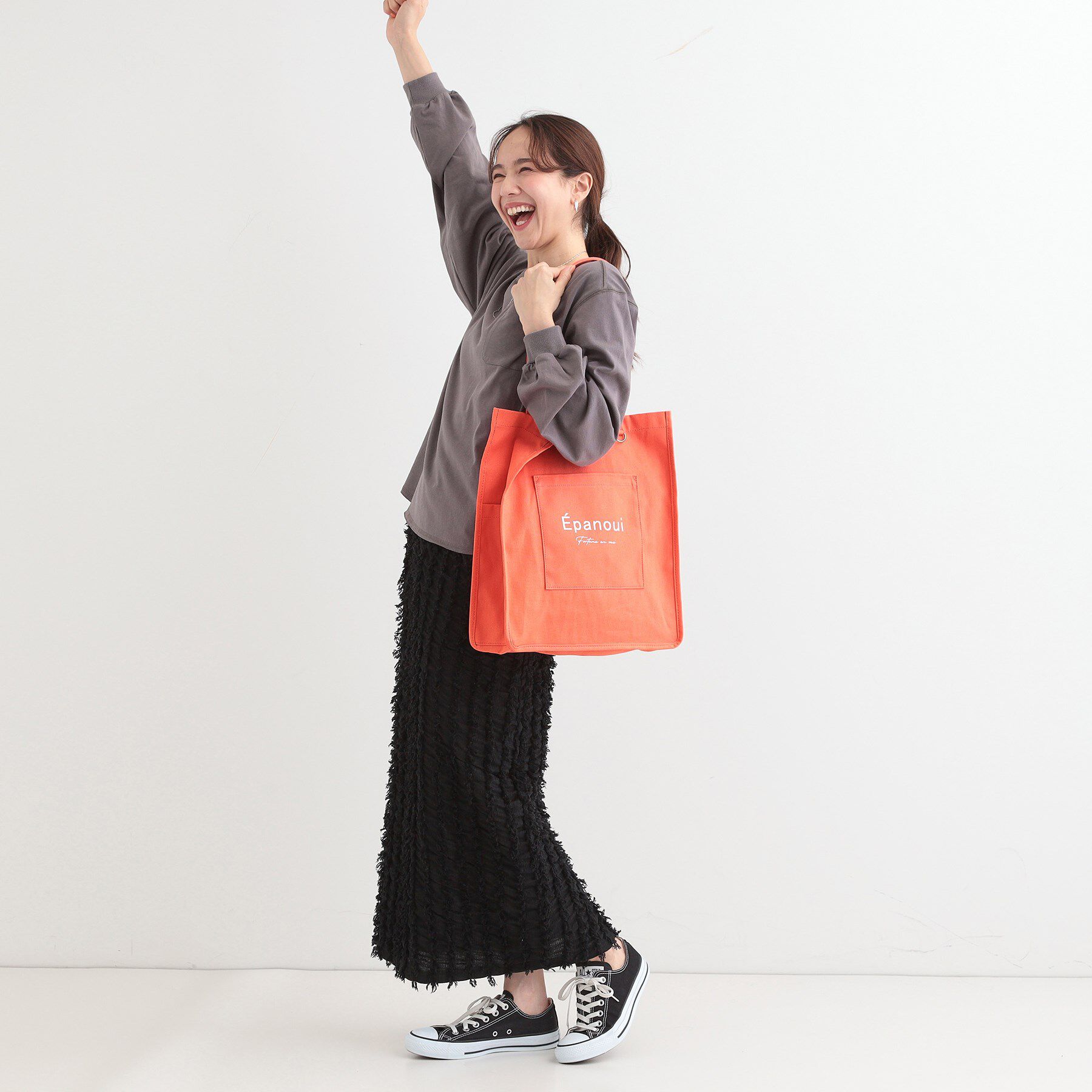 SHOO･LA･RUE「【推し活にも】うちわが入るトートバッグ」|トートバッグ|