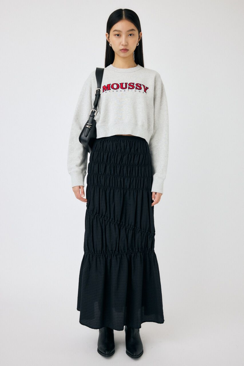 MOUSSY「MOUSSY TWILL アップリケ プルオーバー」|パーカー|