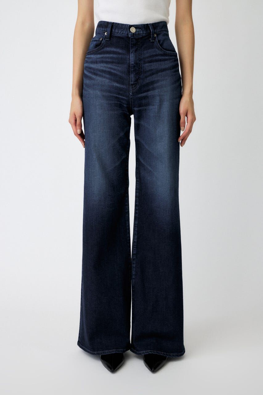 MOUSSY「ADVANCED LONG LEG フレア」|デニム|D/BLU3