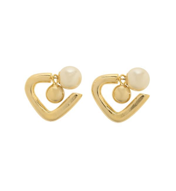 ELENDEEK「3WAY TRIANGLE PEARL PIERCE」|ピアス|