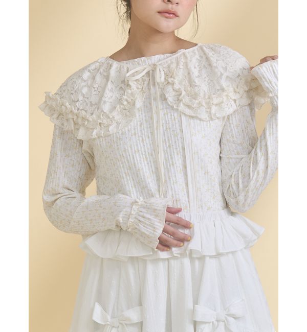 merry jenny「lace frill collar」|その他|オフホワイト