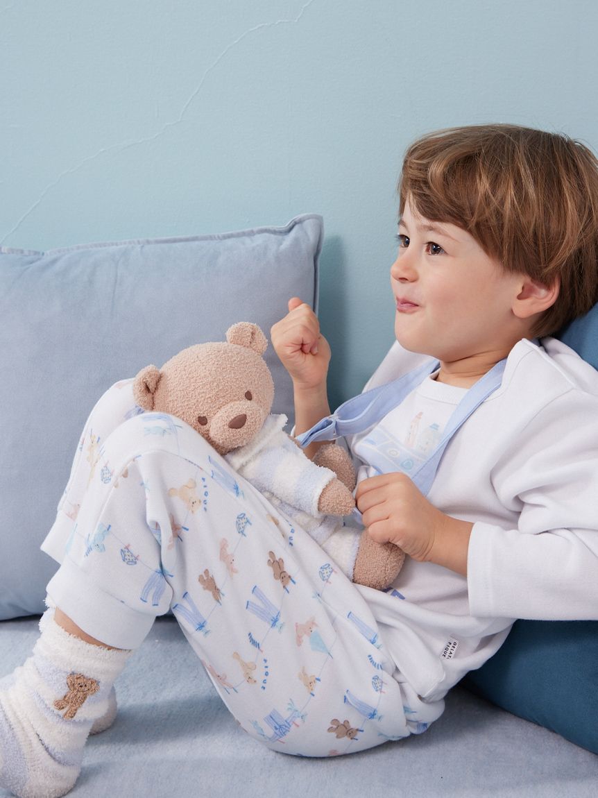 GELATO PIQUE KIDS & BABY「【KIDS】エアリーモコベアボーダーソックス」|その他|