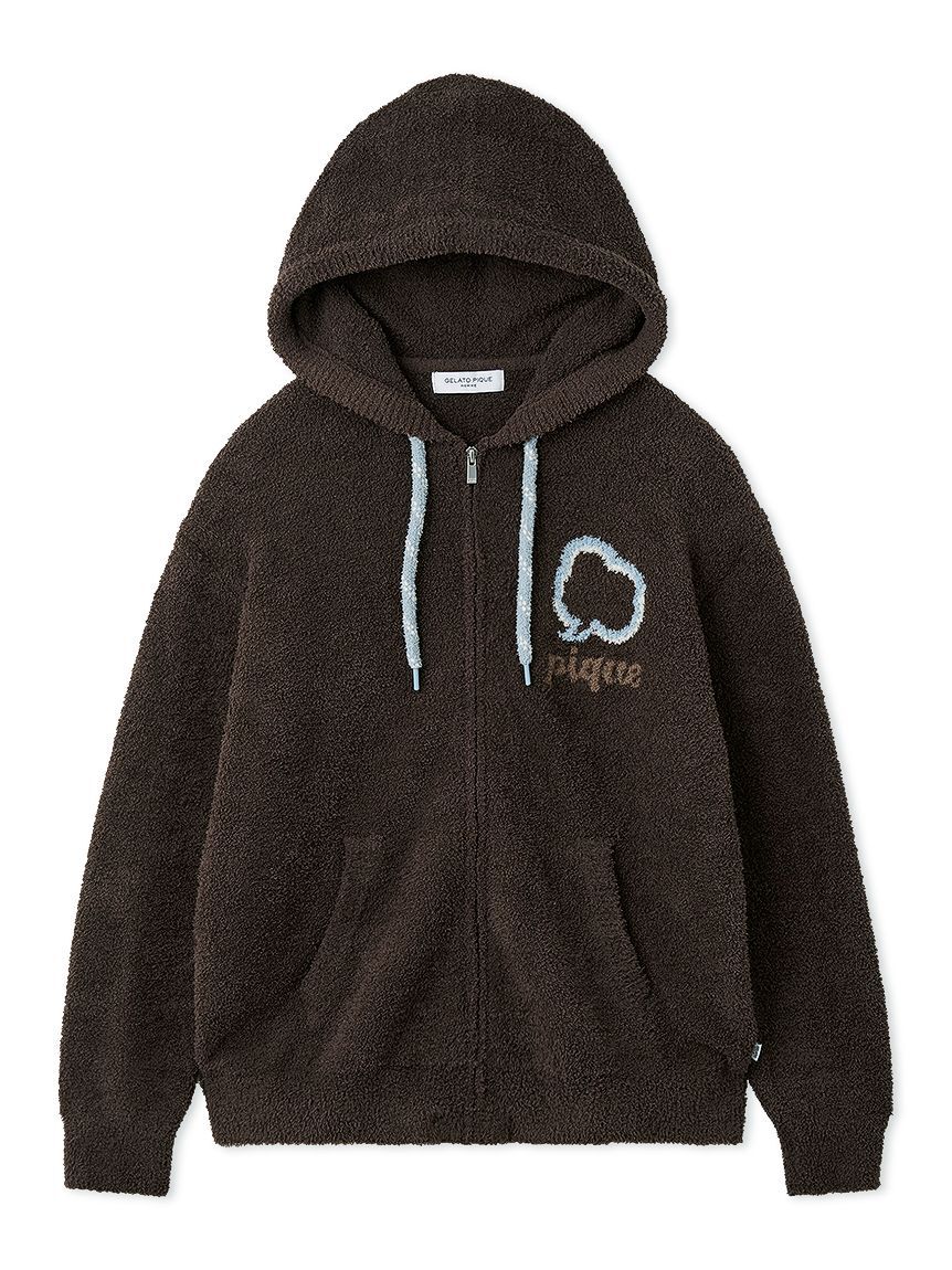 GELATO PIQUE HOMME「【HOMME】ベビモコトークロゴパーカ」|パーカー|