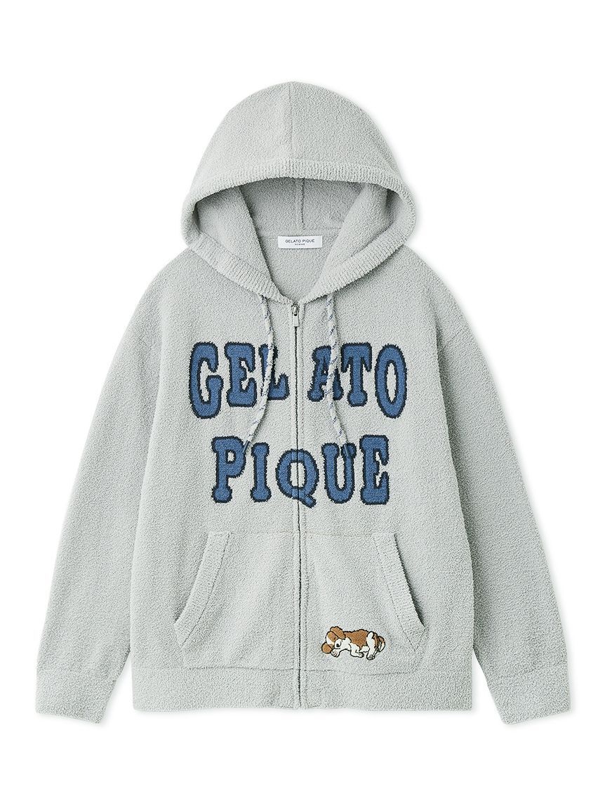 GELATO PIQUE HOMME「【HOMME】エアリーモコスリーピングドッグパーカ」|パーカー|LGRY