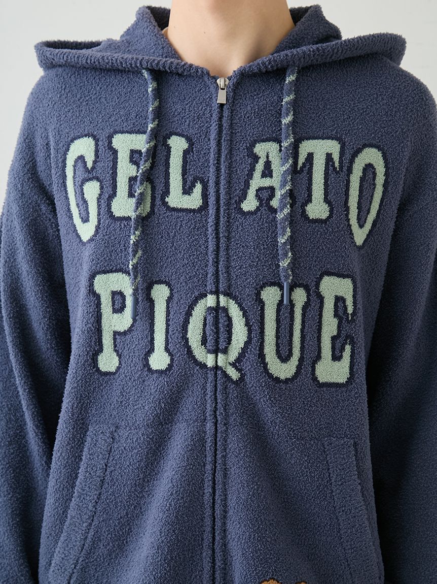 GELATO PIQUE HOMME「【HOMME】エアリーモコスリーピングドッグパーカ」|パーカー|