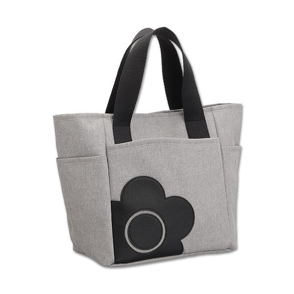 MARY QUANT「デイジーシンプルポケット2 ミニトート」|トートバッグ|グレー