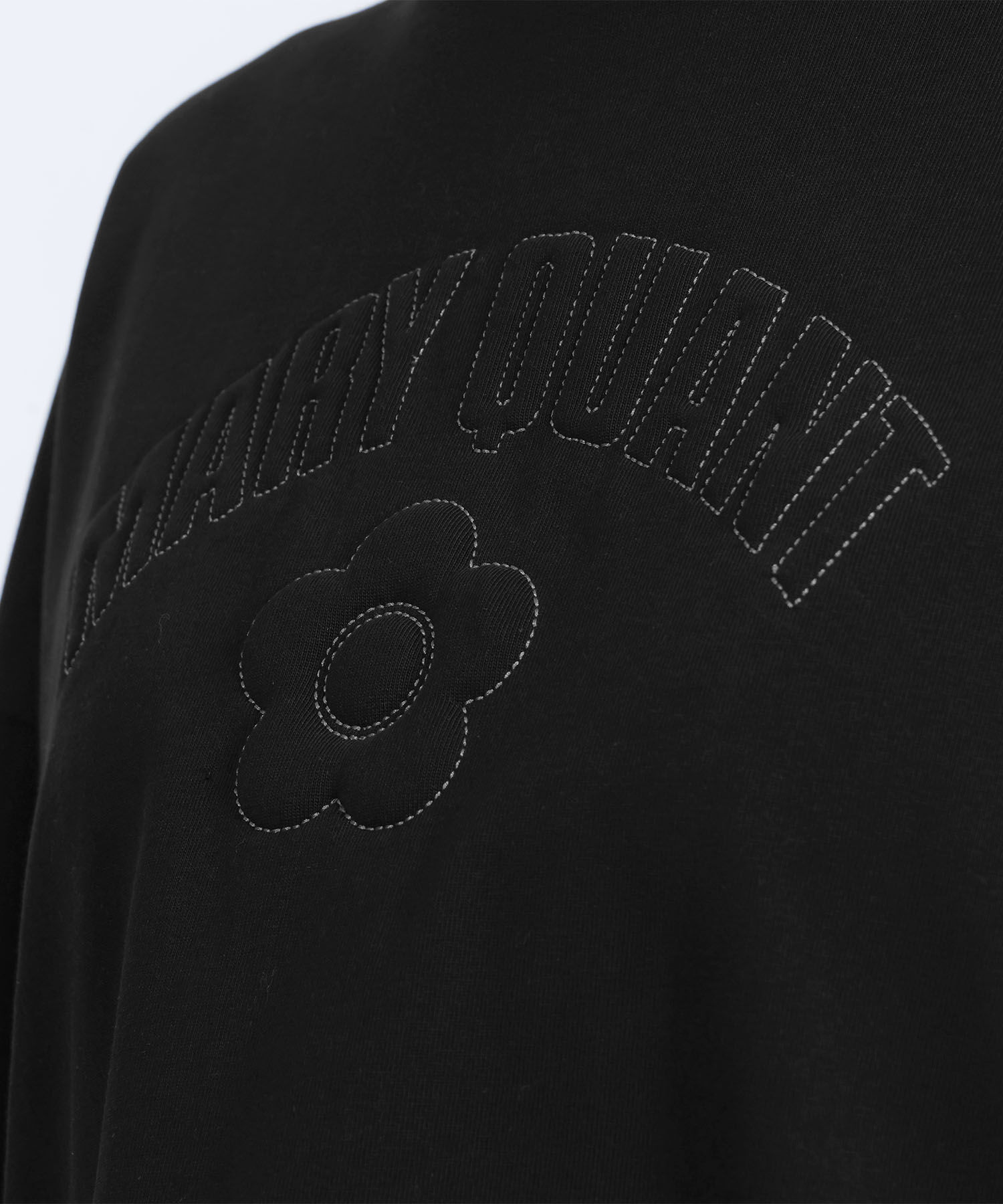 MARY QUANT「キルトロゴ プルオーバー」|プルオーバー|