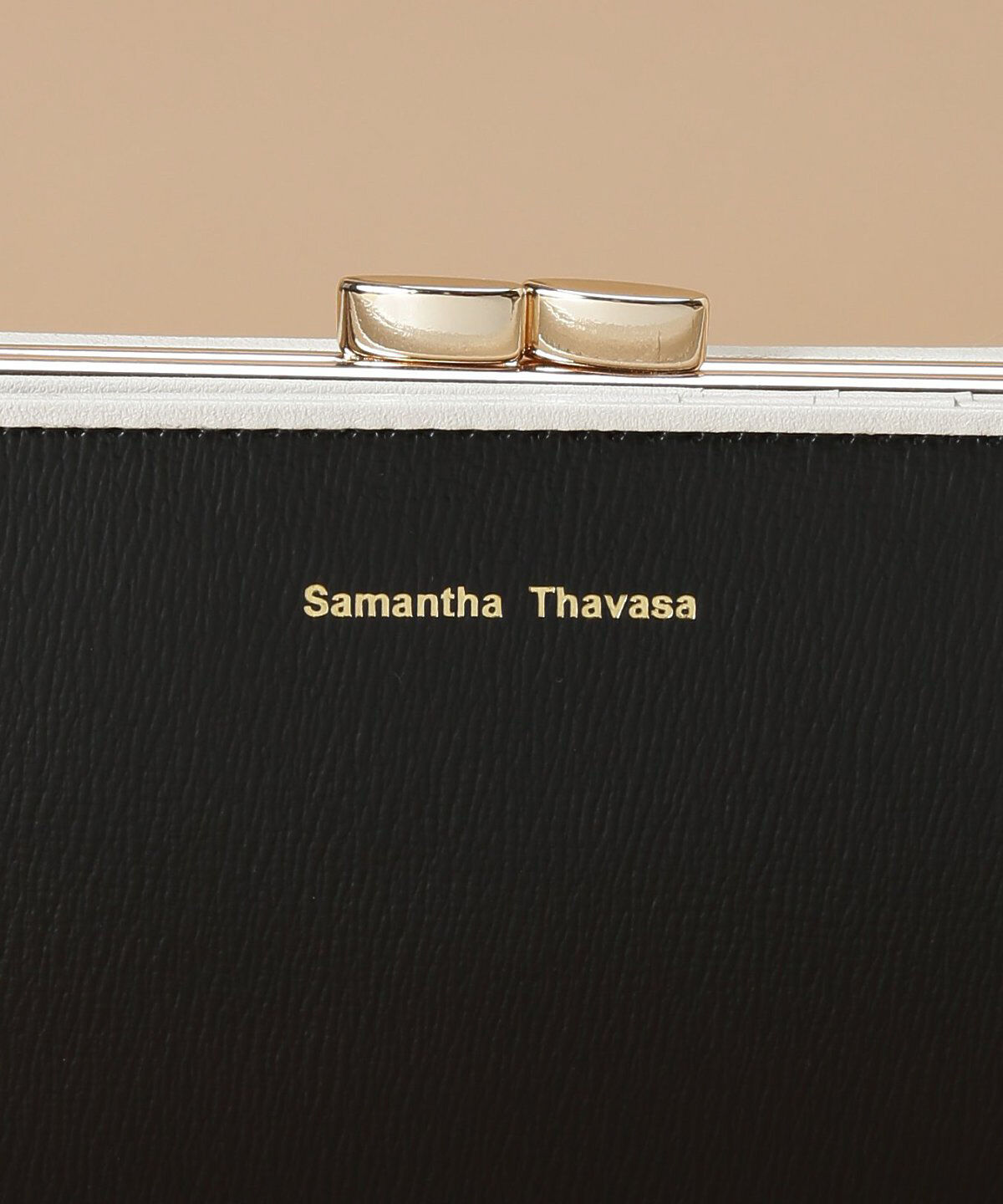 Samantha Thavasa「シンプルバイカラー口金折財布」|財布|