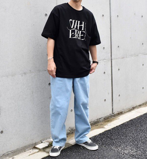 SHIPS any「SHIPS any: センチュリーフォント ミュージアム Tシャツ◇」|Tシャツ・カットソー|