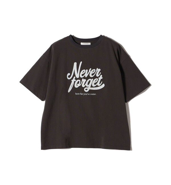 SHIPS for women「《一部追加予約》【SHIPS別注】81BRANCA:ロゴ 5分袖 TEE」|Tシャツ・カットソー|