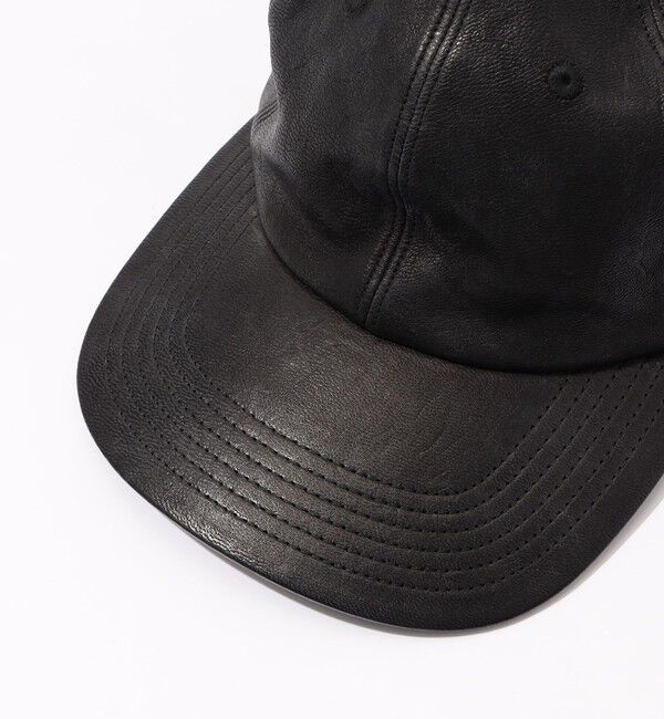 TOMORROWLAND GOODS「KIJIMA TAKAYUKI DEERSKIN 6PANEL ディアレザーキャップ」|キャップ・キャスケット|