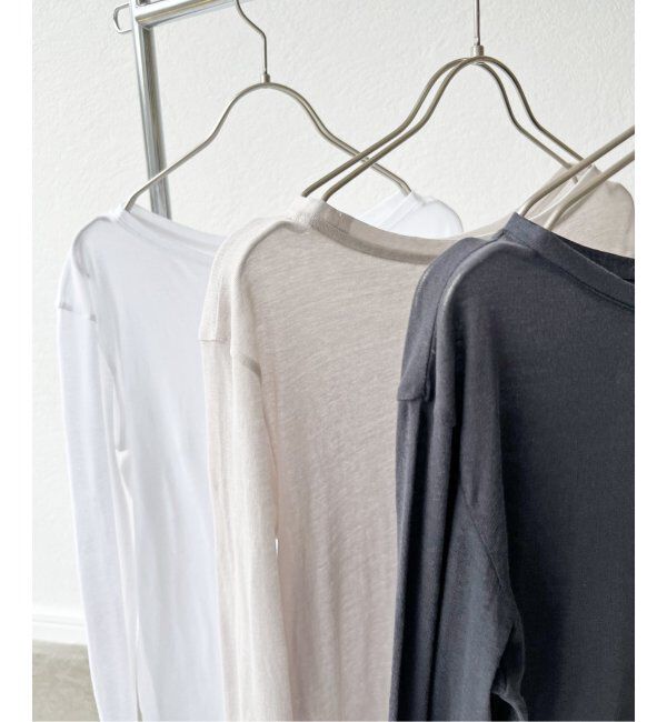 Spick and Span「《追加2》シアーボートネックプルオーバー」|Tシャツ・カットソー|