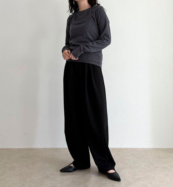fredy emue「ビスチェレイヤードロンTセット」|Tシャツ・カットソー|