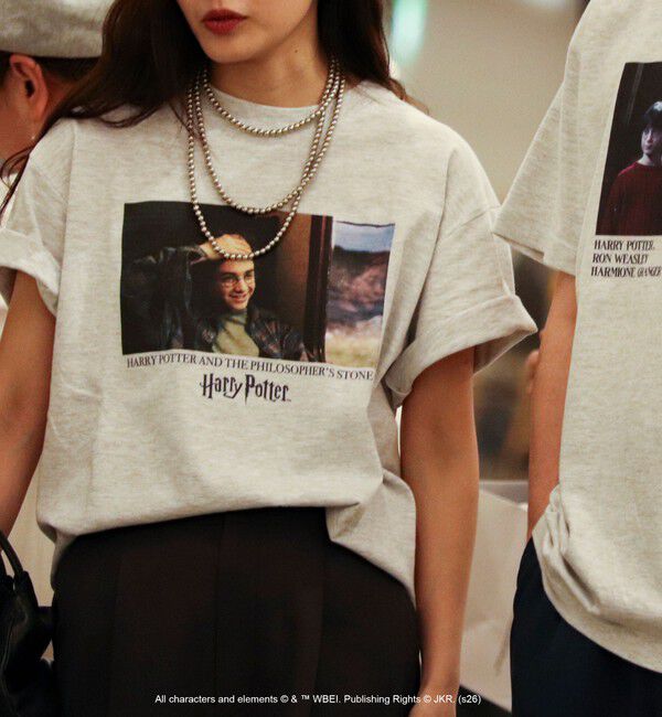 GLOSTER「【GOOD ROCK SPEED &times; GLOSTER】別注 / HARRY POTTER / Tシャツ」|Tシャツ・カットソー|グレー系その他2
