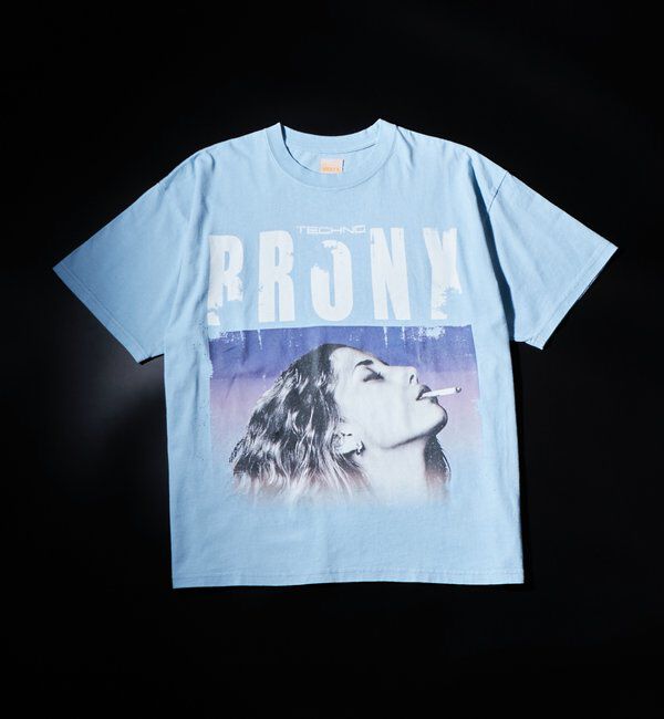  「BRONX フォトTEE」|Tシャツ・カットソー|サックスブルー