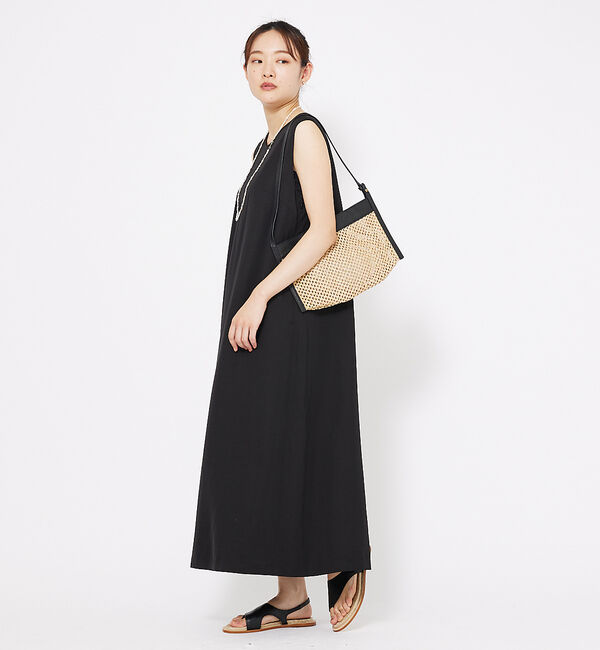 qualite「2WAYボレロワンピース」|ワンピース|ブラック