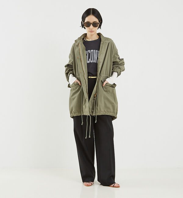 The Store by C' 「【COCUCA】製品染めミリタリーコート」|ミリタリー・モッズコート|