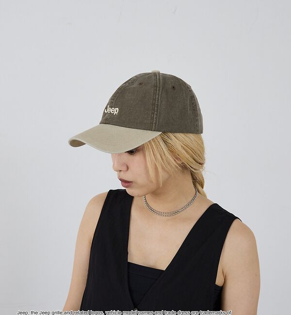 NOMINE「【GOOD ROCK SPEED】Jeep(R) ロゴ刺繍 キャップ ツートンカラー」|その他|