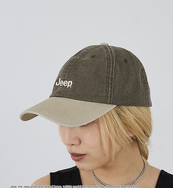 NOMINE「【GOOD ROCK SPEED】Jeep(R) ロゴ刺繍 キャップ ツートンカラー」|その他|