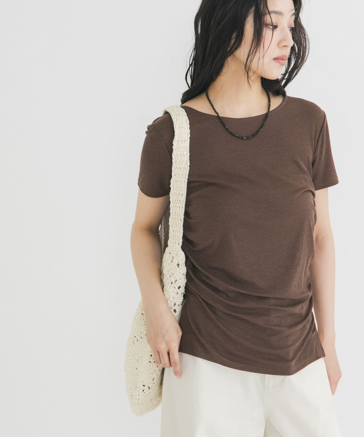 「ラウンドパッチワークワンハンドルBAG」|ショルダー・メッセンジャー|