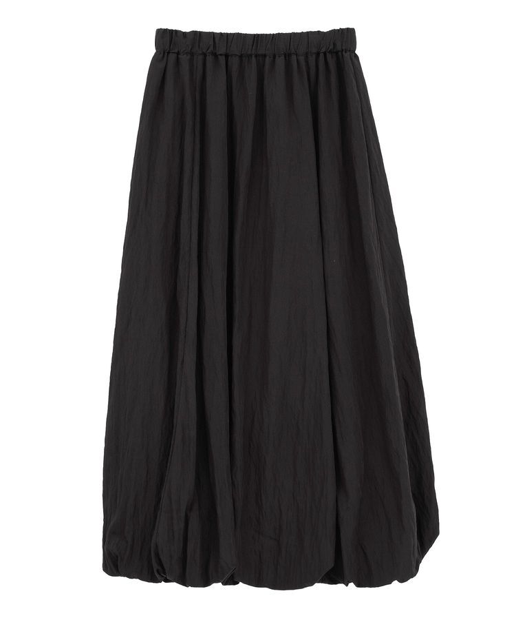 Green Parks「微光沢サテンバルーンスカート」|スカート|