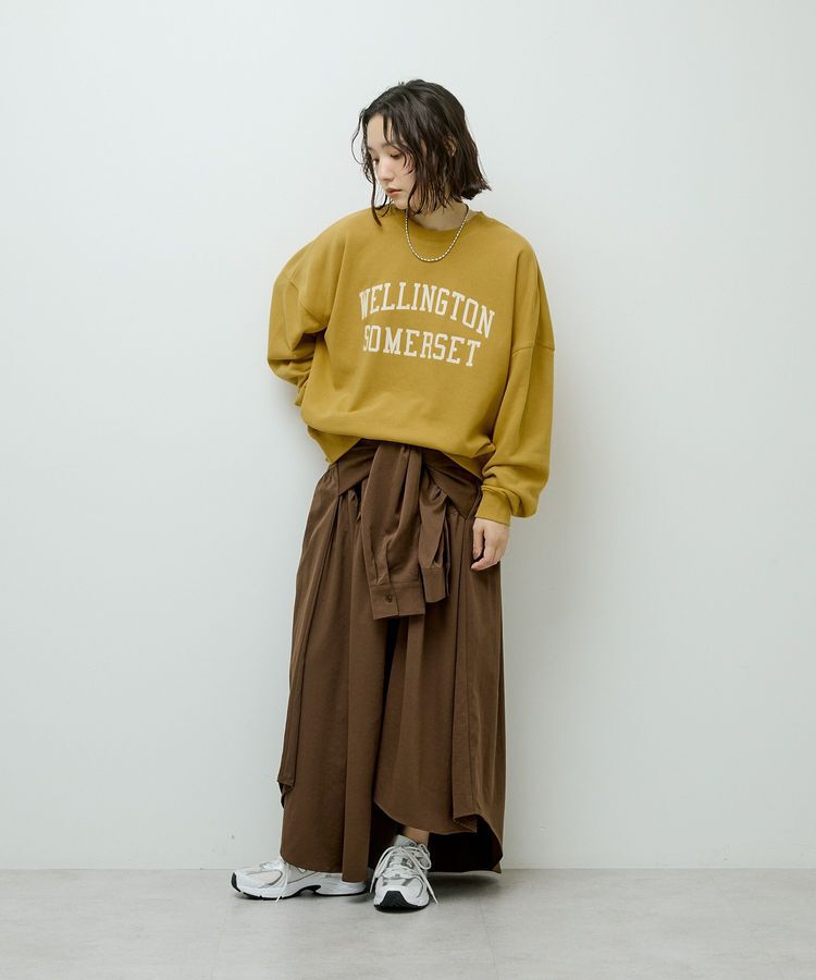 Green Parks「・ELENCARE DUE 袖付デザインスカート」|フレア|