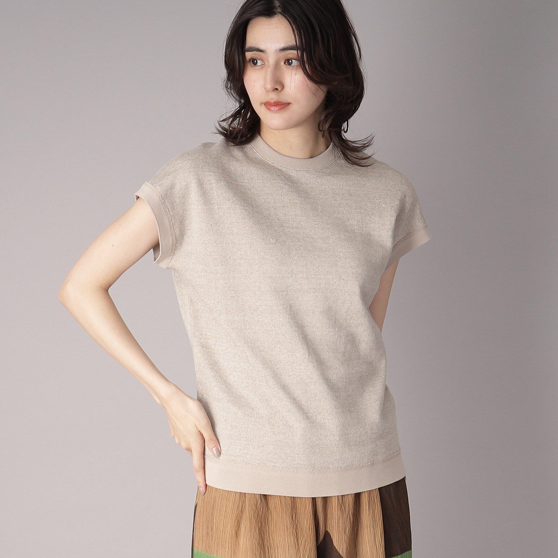 DRESSTERIOR「【毎年人気！／ウォッシャブル】リネン裏毛フレンチプルオーバー」|Tシャツ・カットソー|