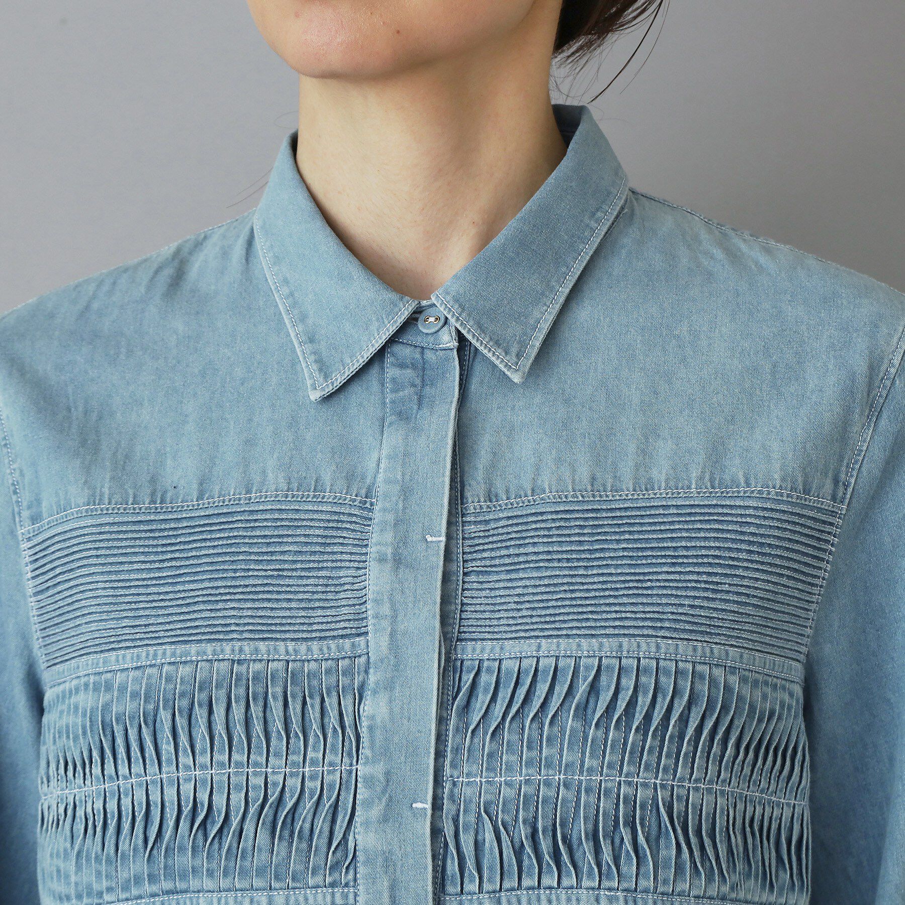 DRESSTERIOR「Pheeta（フィータ） CROPED SHIRTS」|シャツ・ブラウス|