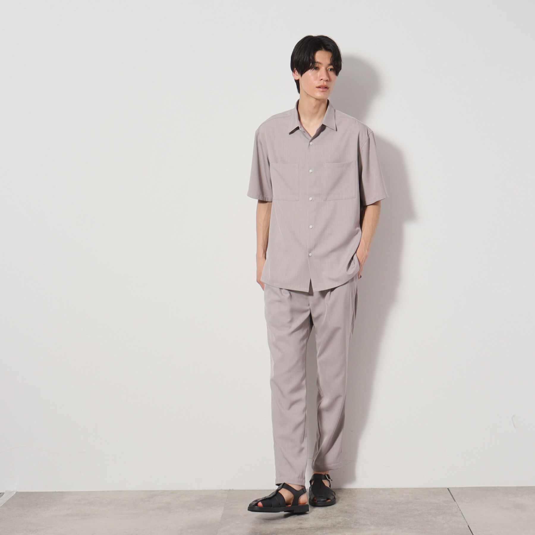 THE SHOP TK「ドライポリ イージーパンツ セットアップ可/吸水速乾/軽量/ベルト要らず」|その他|