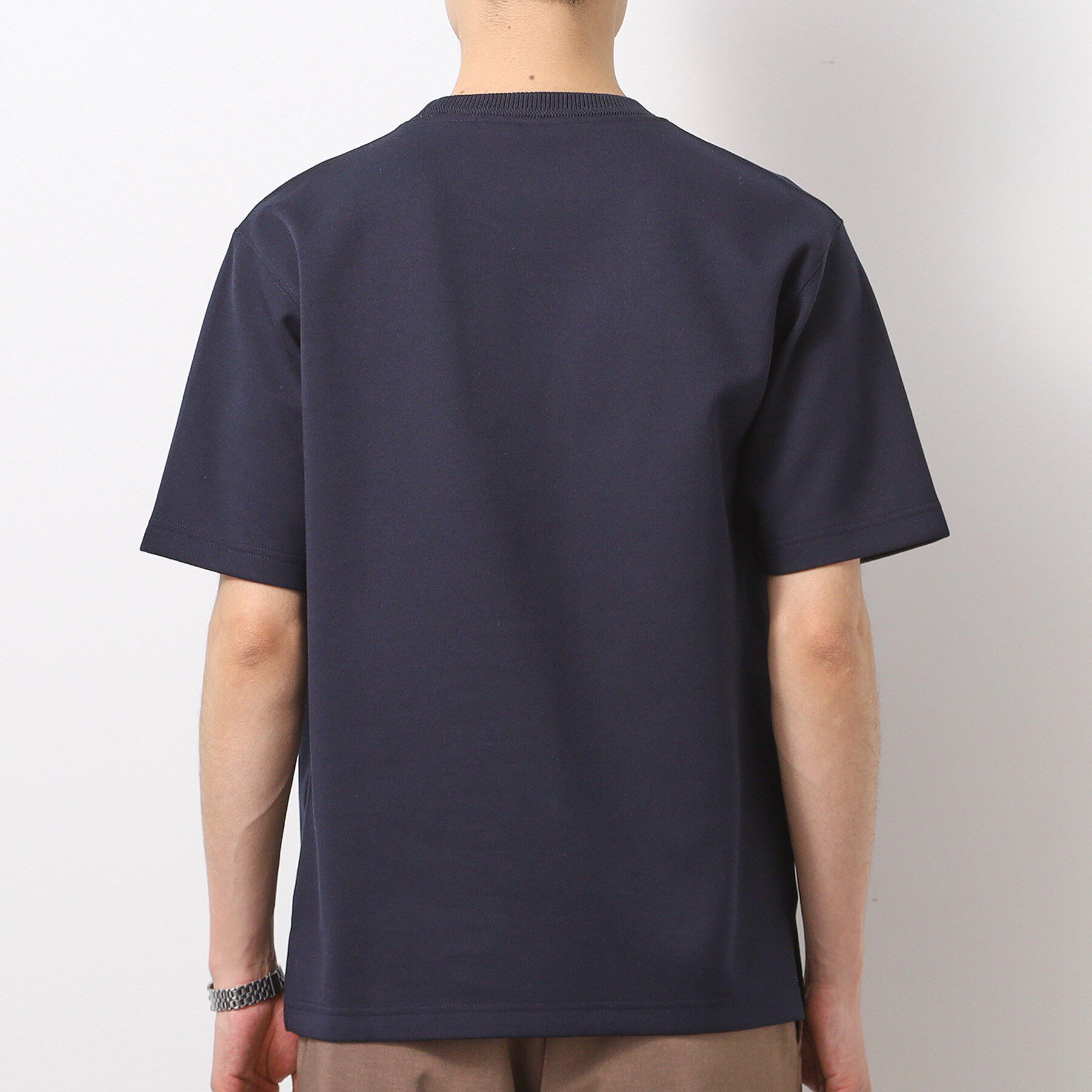 THE SHOP TK「ダブルフェイス半袖Tシャツ　洗濯機OK」|Tシャツ・カットソー|