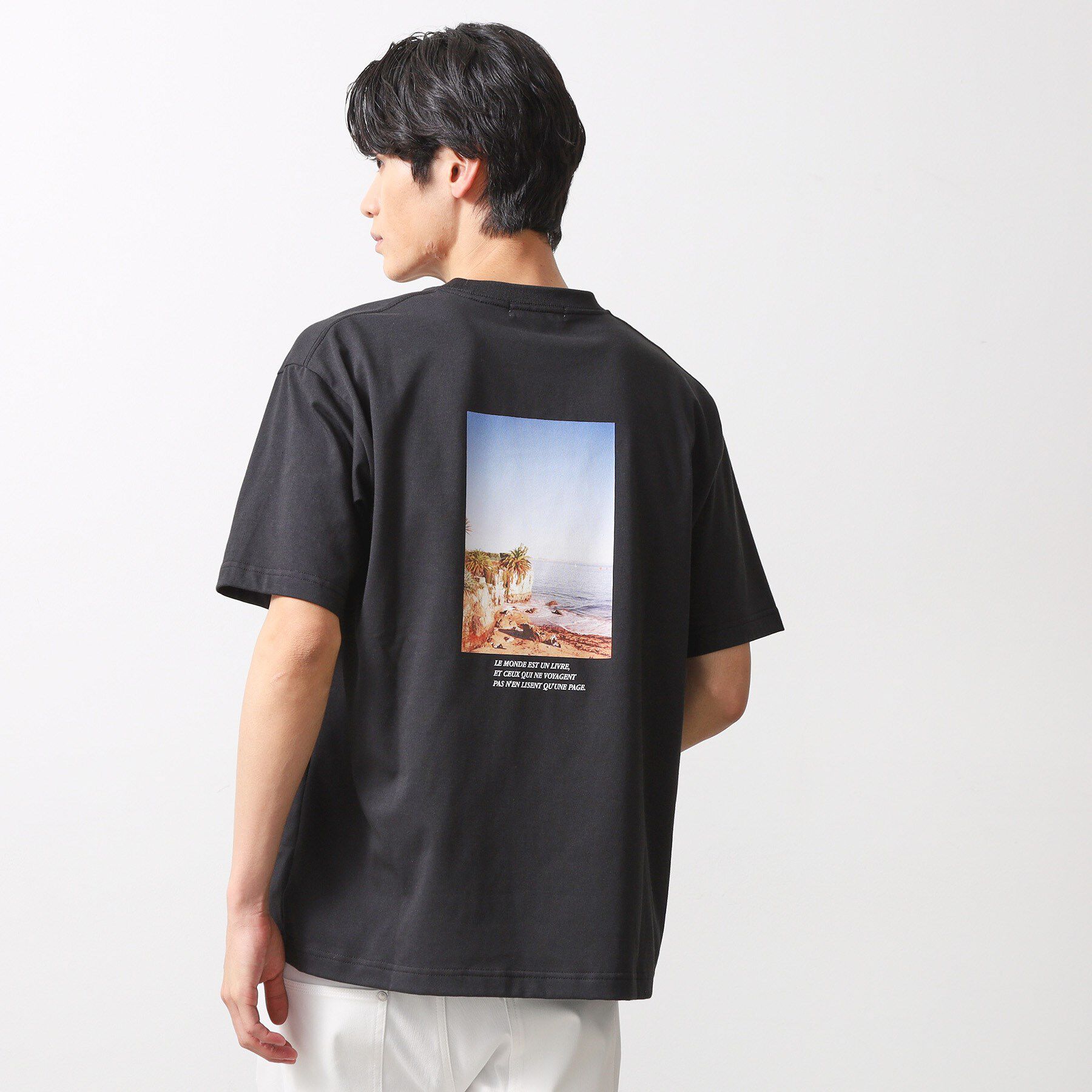 THE SHOP TK「【旅するTシャツ】フォトプリント 洗濯機OK/サスティナブル」|Tシャツ・カットソー|