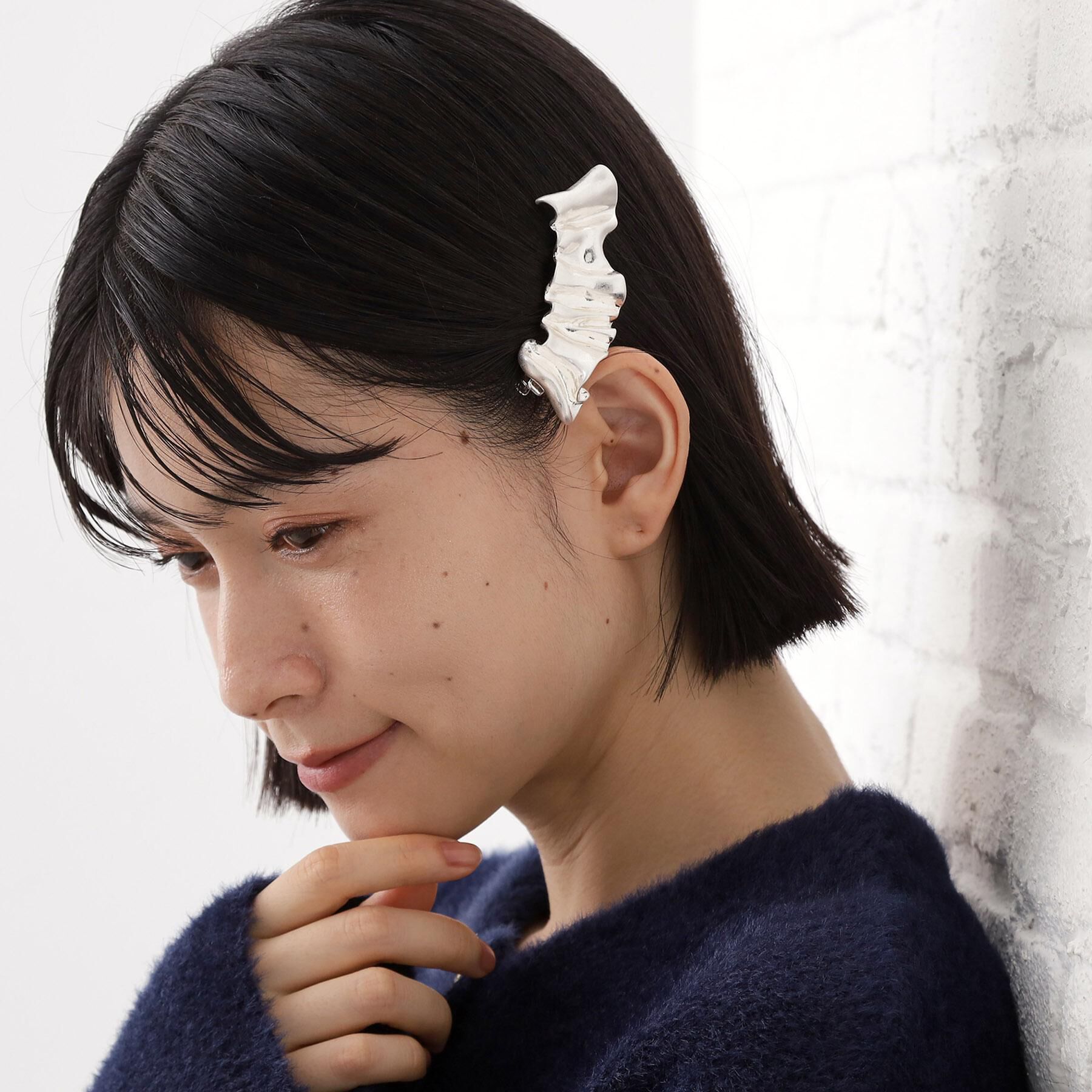 THE SHOP TK「アンティーク風メタルクリップ」|その他|シルバー(006)