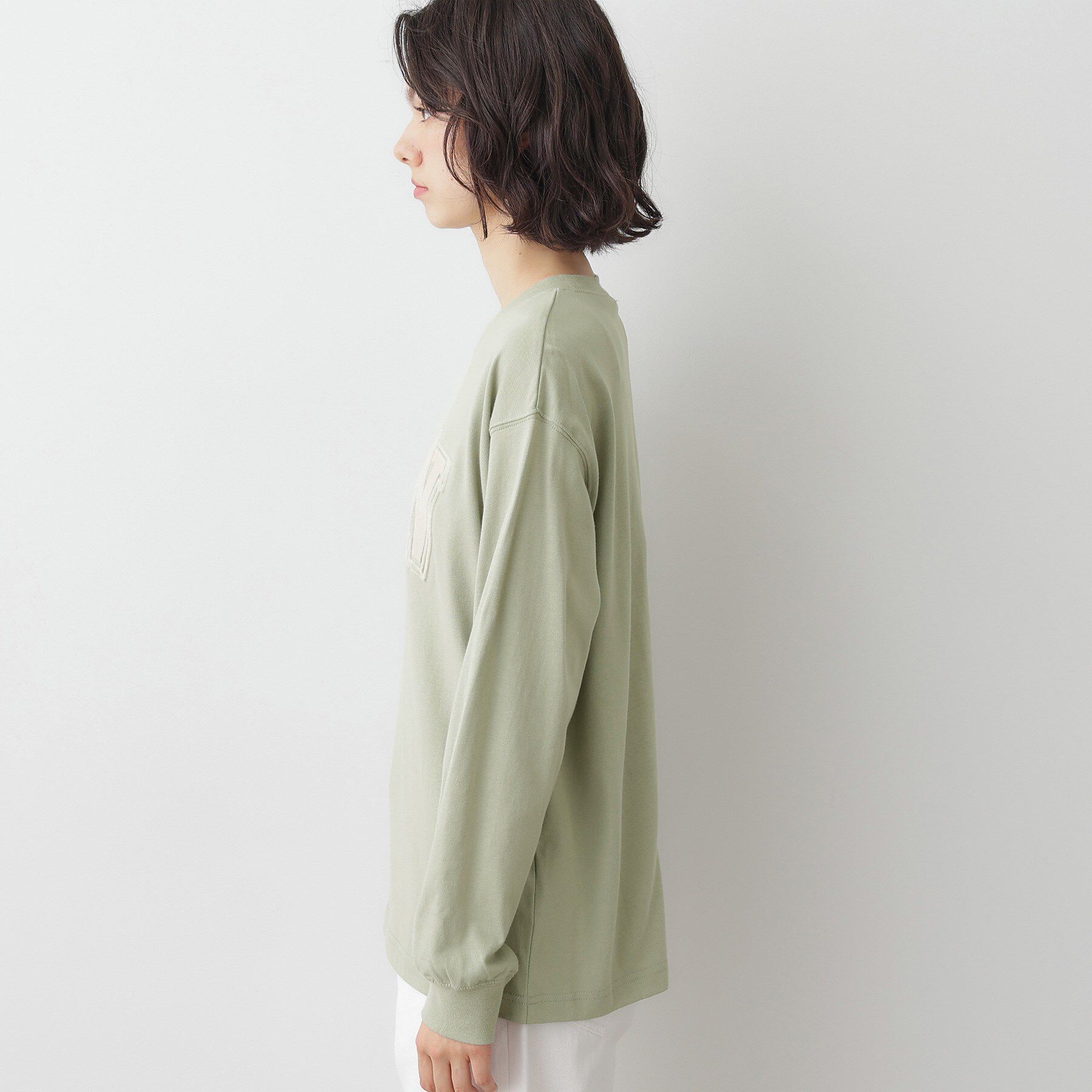 Dessin「【ユニセックス/洗える】ビッグロゴロンT」|Tシャツ・カットソー|
