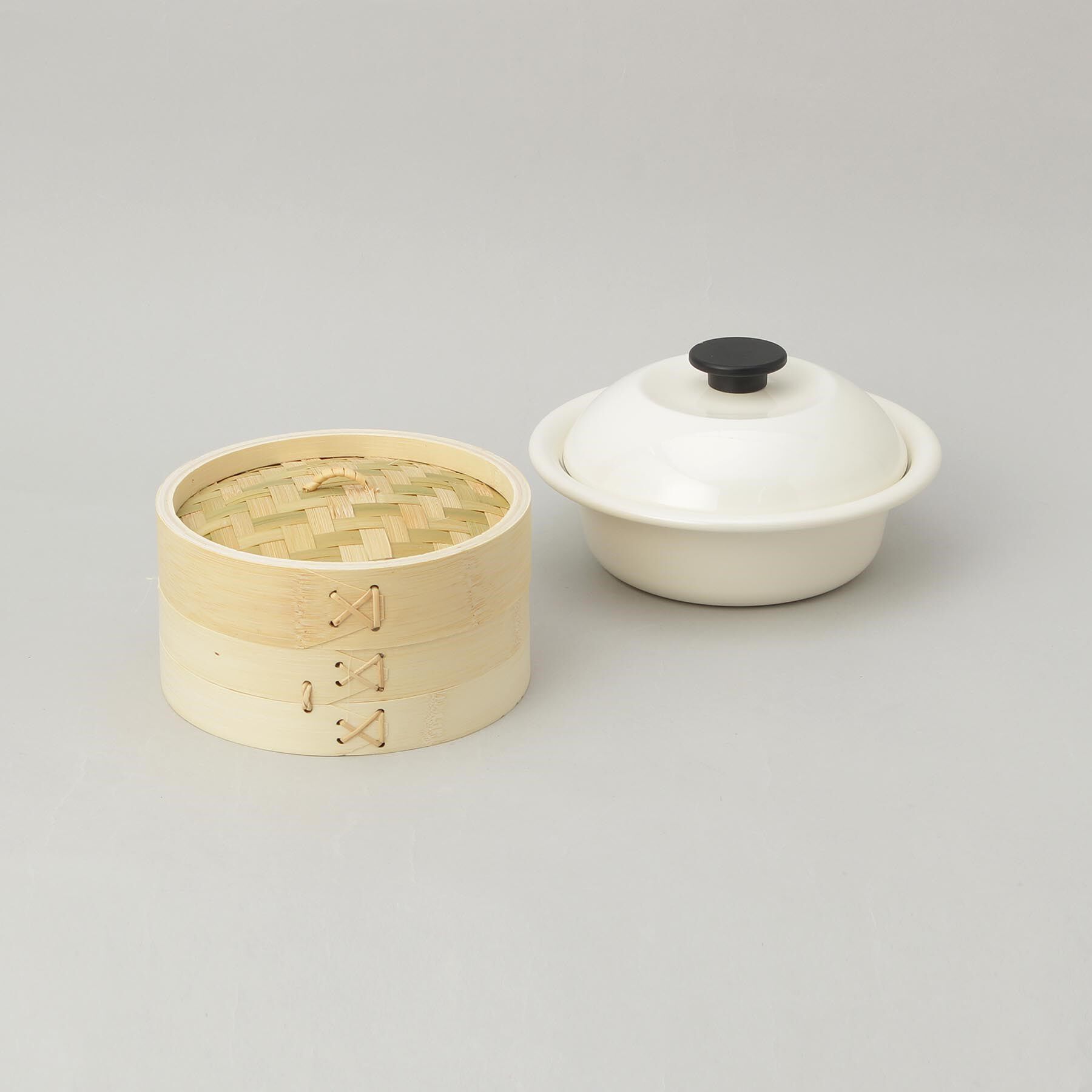 212 KITCHEN STORE「ココナベせいろセット 大 WH ＜野田琺瑯 ＞」|食器・キッチングッズ|