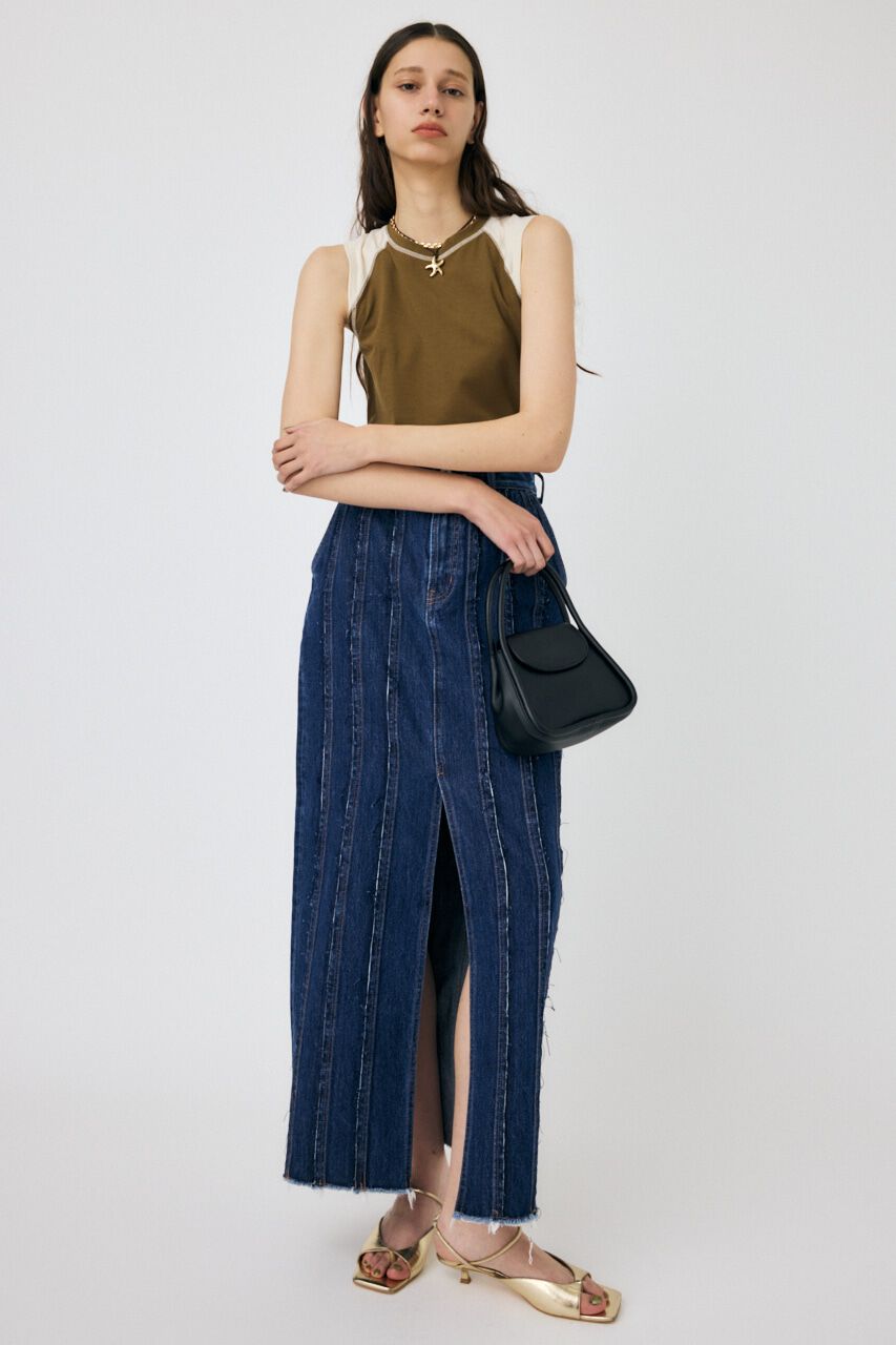 MOUSSY「SLEEVELESS RAGLAN Tシャツ」|その他|