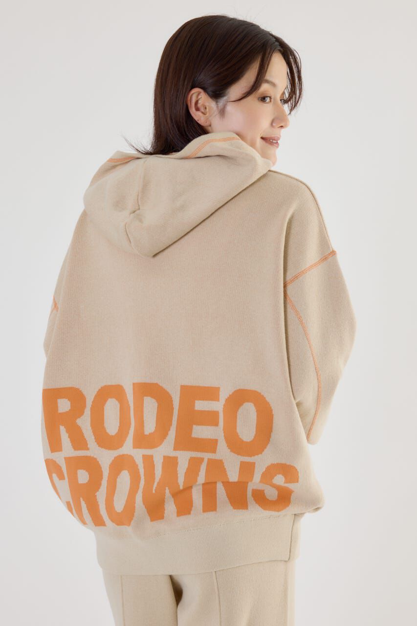 RODEO CROWNS「スウェットライクジャガードロゴフーディー」|パーカー|IVOY3