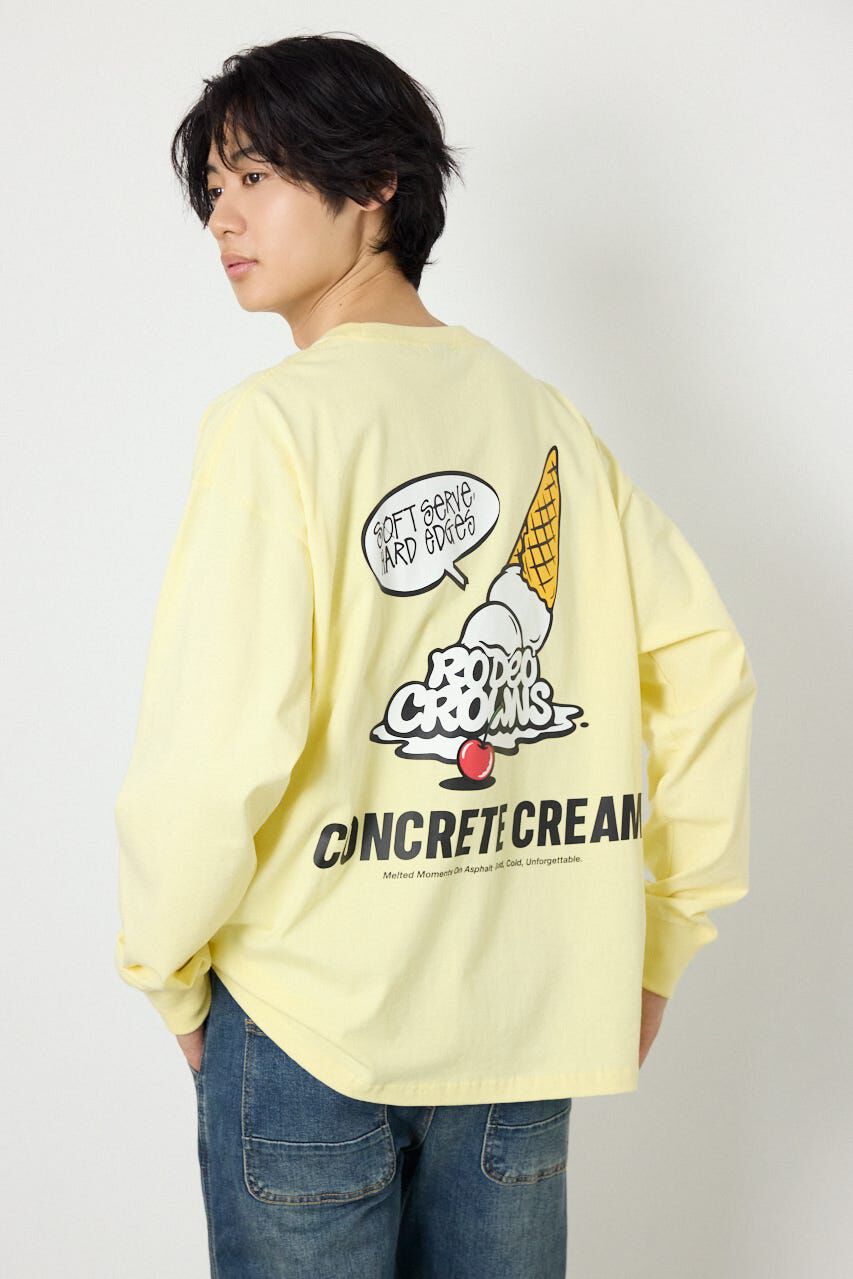 RODEO CROWNS「melting長袖Tシャツ」|Tシャツ・カットソー|L/YEL1