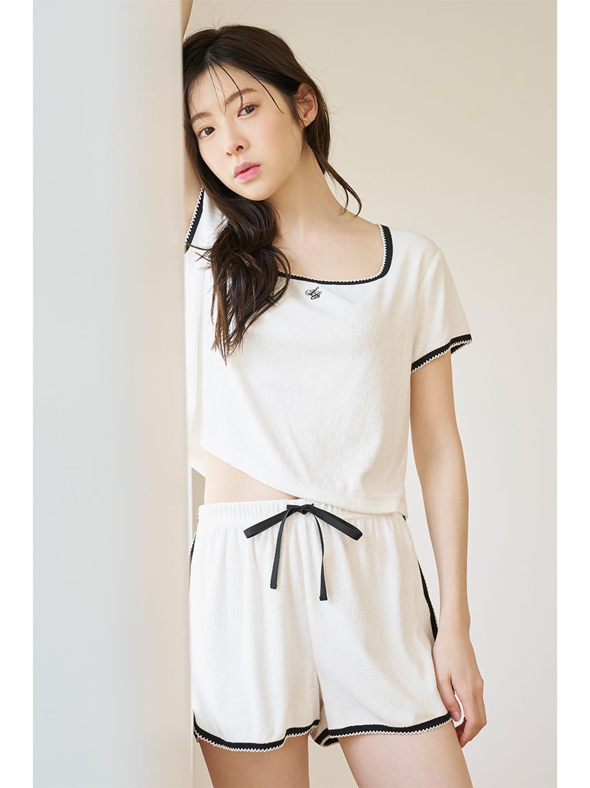 SNIDEL HOME「【WEB限定】【セット商品】【SorbetLight】【接触冷感】パイルセットアップ」|ルームウェア|