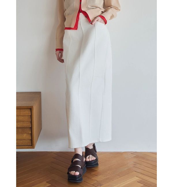 ELENDEEK「DENIM I-LINE SK」|スカート|