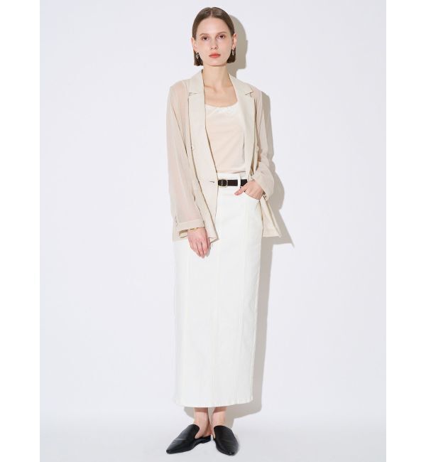 ELENDEEK「DENIM I-LINE SK」|スカート|