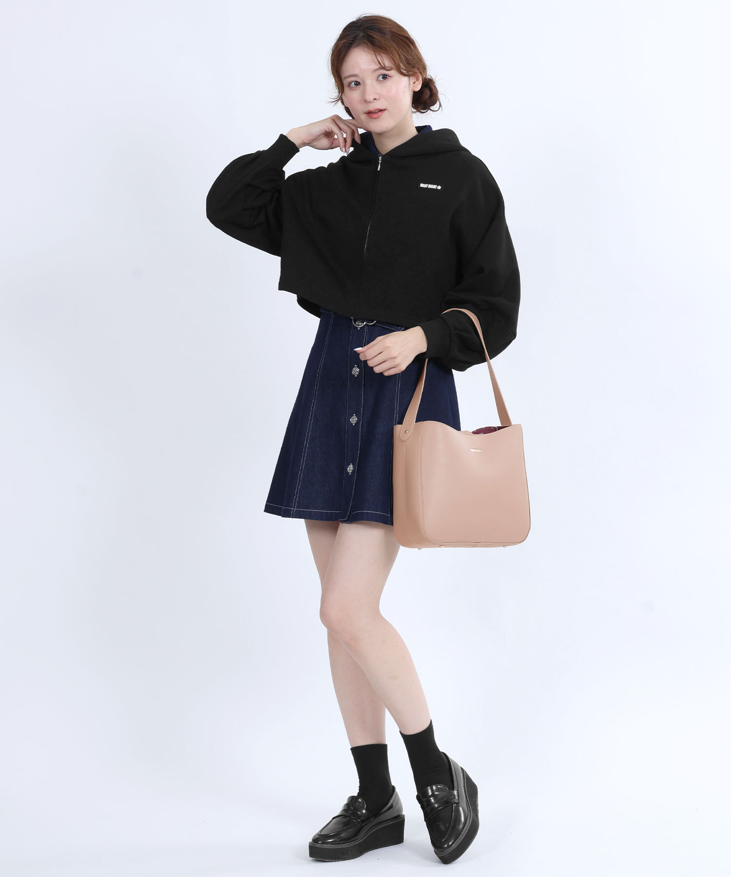 MARY QUANT「フリップサイドデイジー ワンショルダー」|ショルダー・メッセンジャー|