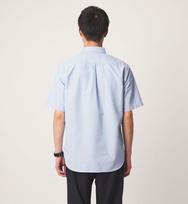 UNITED ARROWS green label relaxing「【WEB限定】JUST fit オックスフォード ボタンダウン 半袖 シャツ」|シャツ・ブラウス|