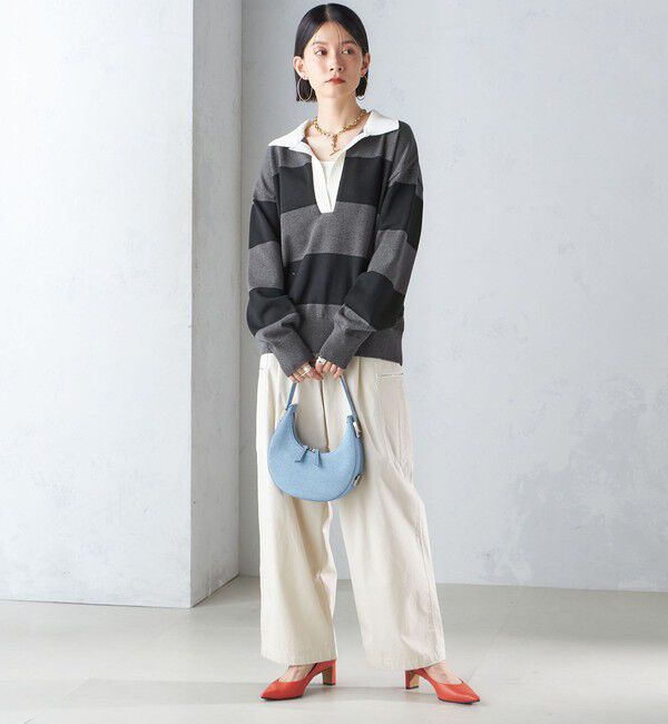 SHIPS for women「【SHIPS別注】WRAPINKNOT:ラガー ニット」|ニット・セーター|