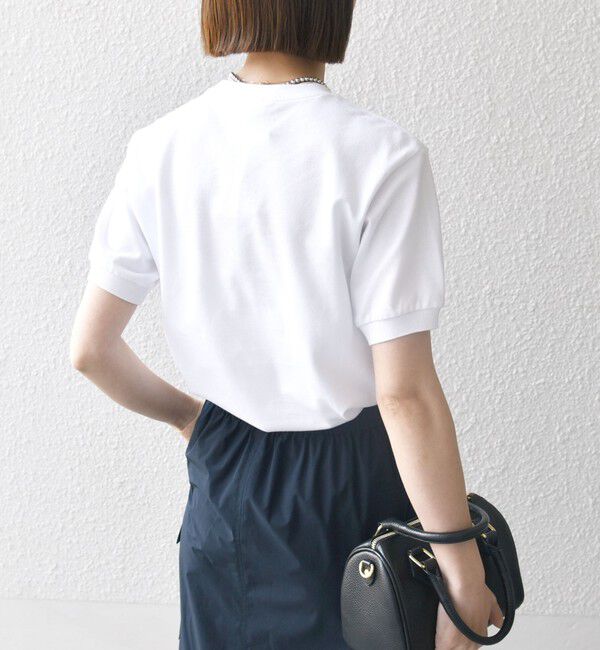 SHIPS any「【SHIPS any別注】LACOSTE:〈洗濯機可能〉PIQUE クルーネック Tシャツ 26SS」|Tシャツ・カットソー|