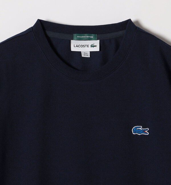 SHIPS any「【SHIPS any別注】LACOSTE:〈洗濯機可能〉PIQUE クルーネック Tシャツ 26SS」|Tシャツ・カットソー|